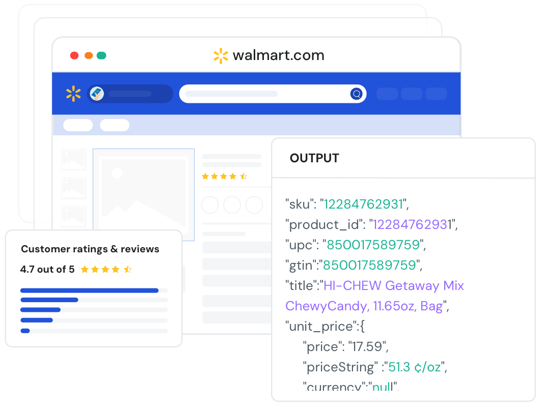 Walmart Scraper API